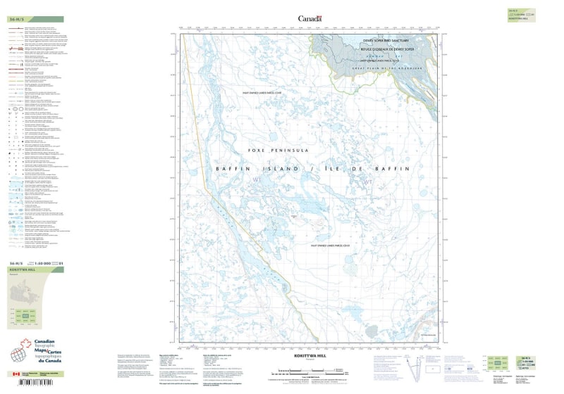 036H05 - KOKITTWA HILL - Topographic Map