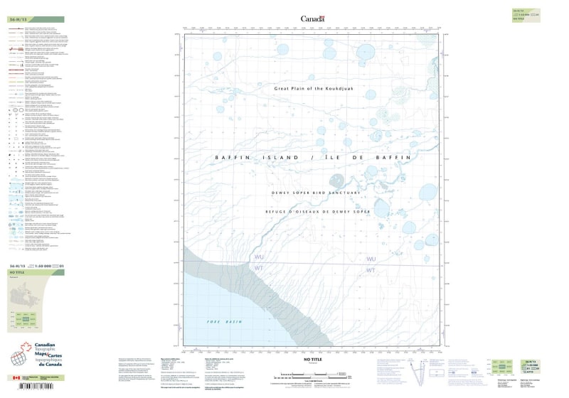 036H13 - NO TITLE - Topographic Map