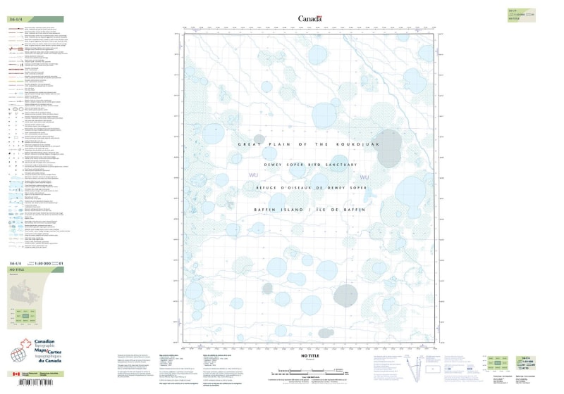 036I04 - NO TITLE - Topographic Map