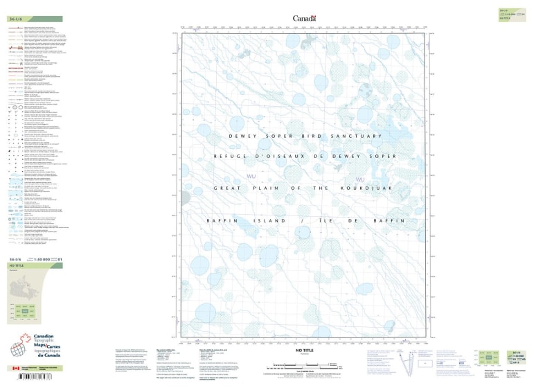 036I06 - NO TITLE - Topographic Map