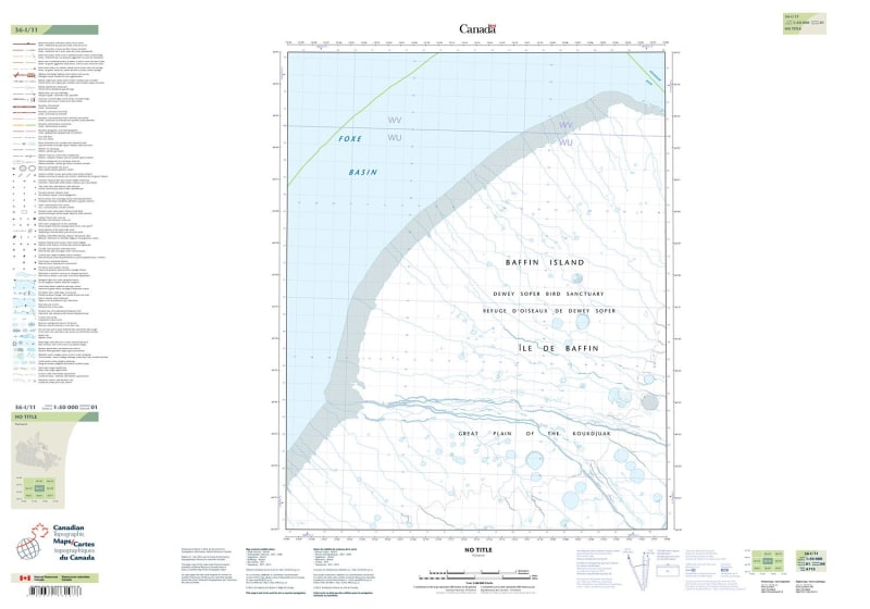 036I11 - NO TITLE - Topographic Map