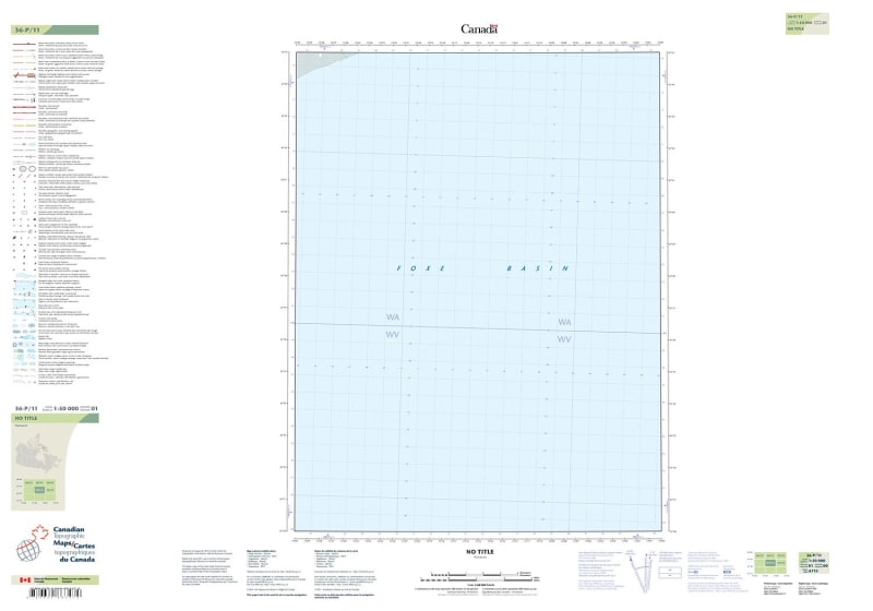 036P11 - NO TITLE - Topographic Map