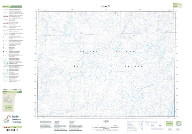 037G01 - KEEL RIVER - Topographic Map