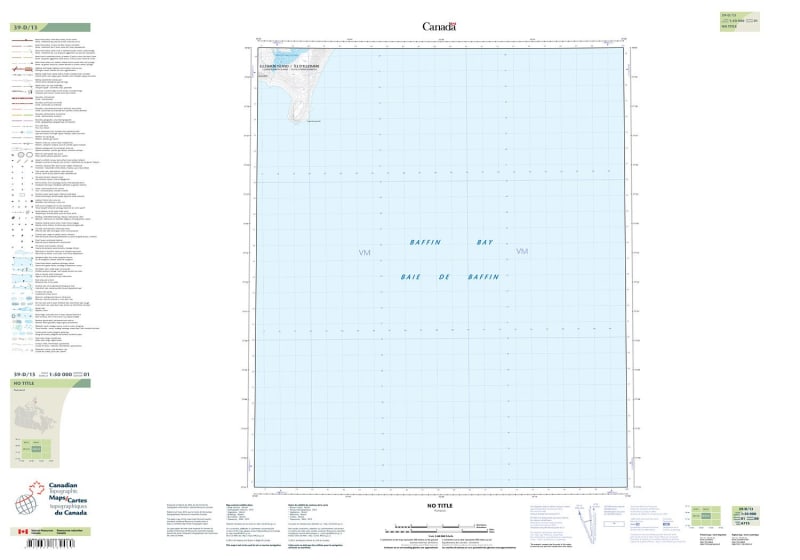 039D13 - NO TITLE - Topographic Map