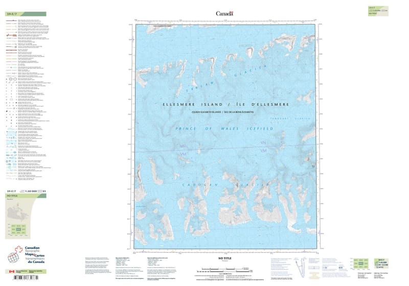 039F07 - NO TITLE - Topographic Map