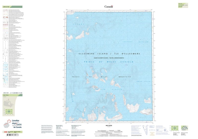 039F10 - NO TITLE - Topographic Map