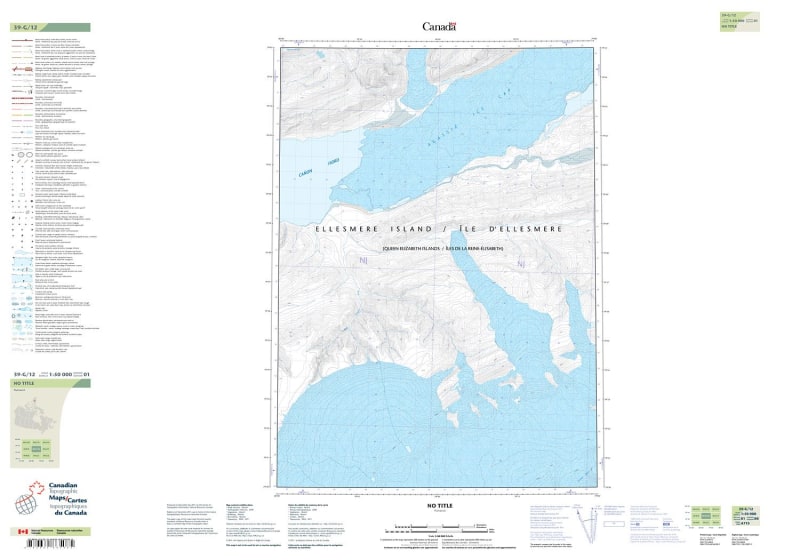 039G12 - NO TITLE - Topographic Map