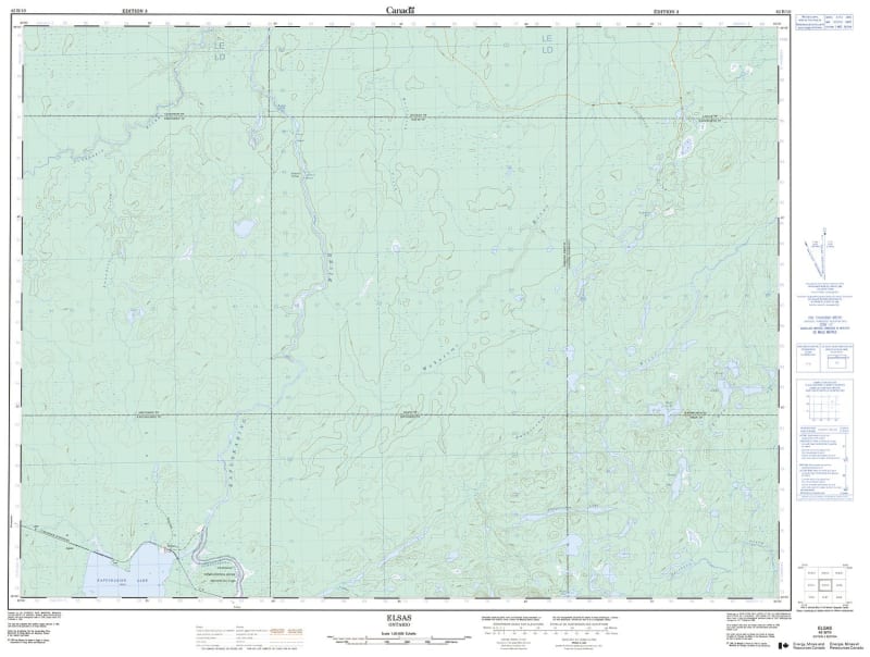 042B10 - ELSAS - Topographic Map