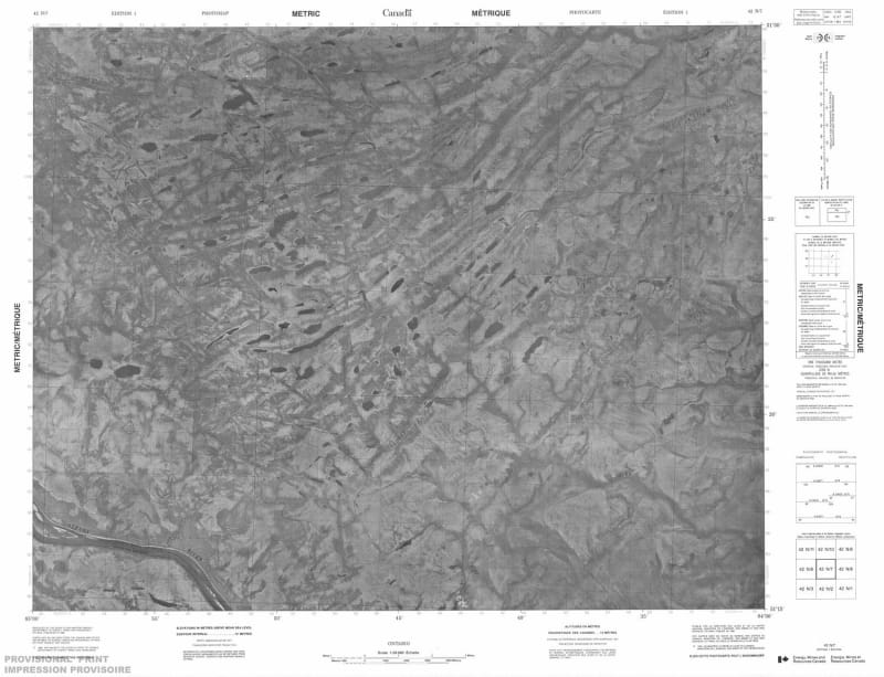 042N07 - NO TITLE - Topographic Map