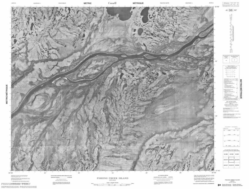 042O15 - FISHING CREEK ISLAND - Topographic Map