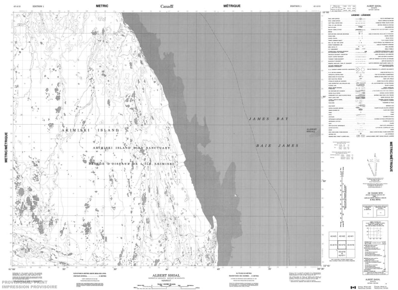 043A15 - ALBERT SHOAL - Topographic Map
