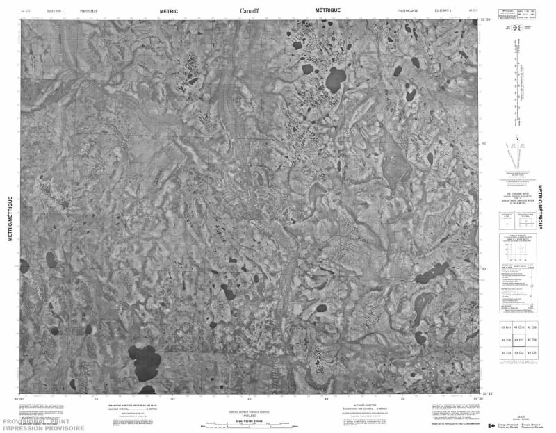 043C07 - NO TITLE - Topographic Map