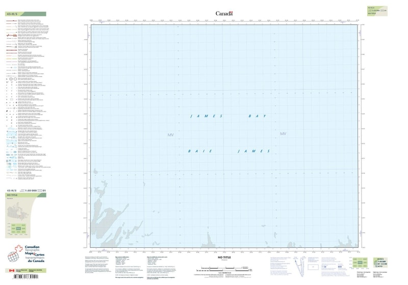 043H05 - NO TITLE - Topographic Map