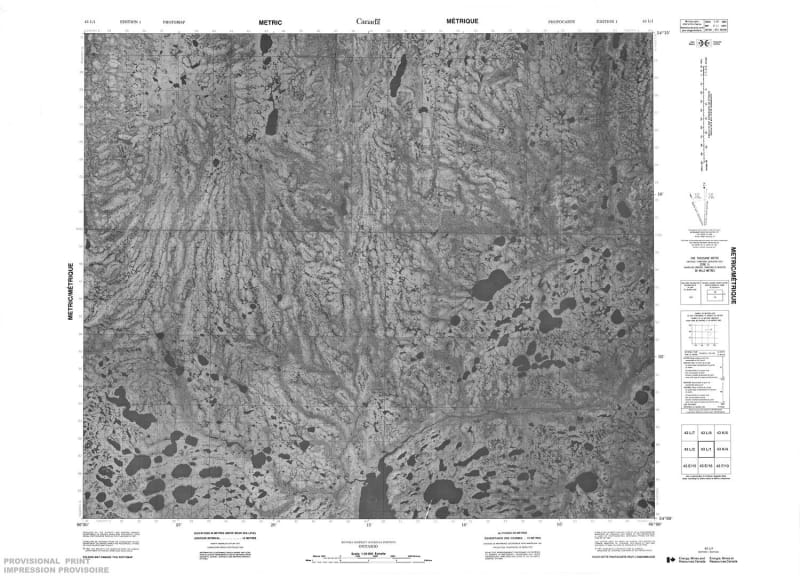 043L01 - NO TITLE - Topographic Map