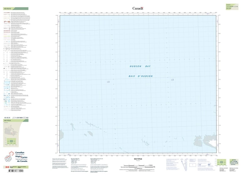 043O06 - NO TITLE - Topographic Map
