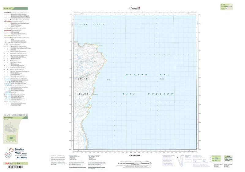 045I13 - CAIRN COVE - Topographic Map