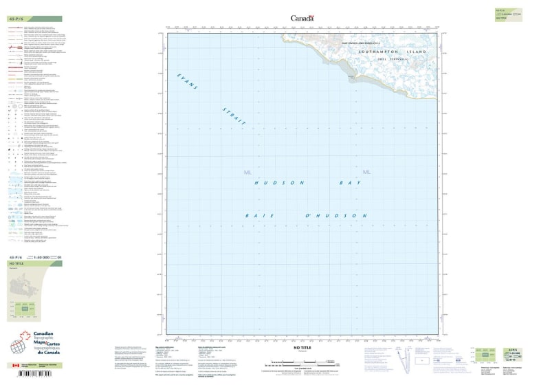 045P06 - SAPISAITUQ POINT - Topographic Map
