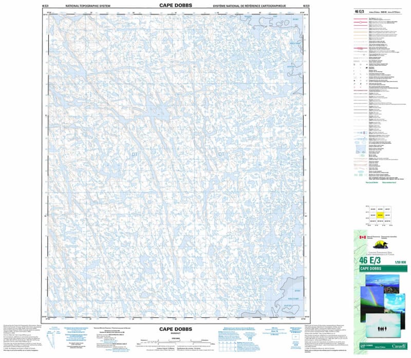 046E03 - CAPE DOBBS - Topographic Map