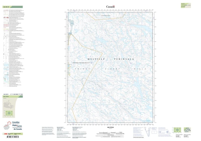 046M08 - NO TITLE - Topographic Map