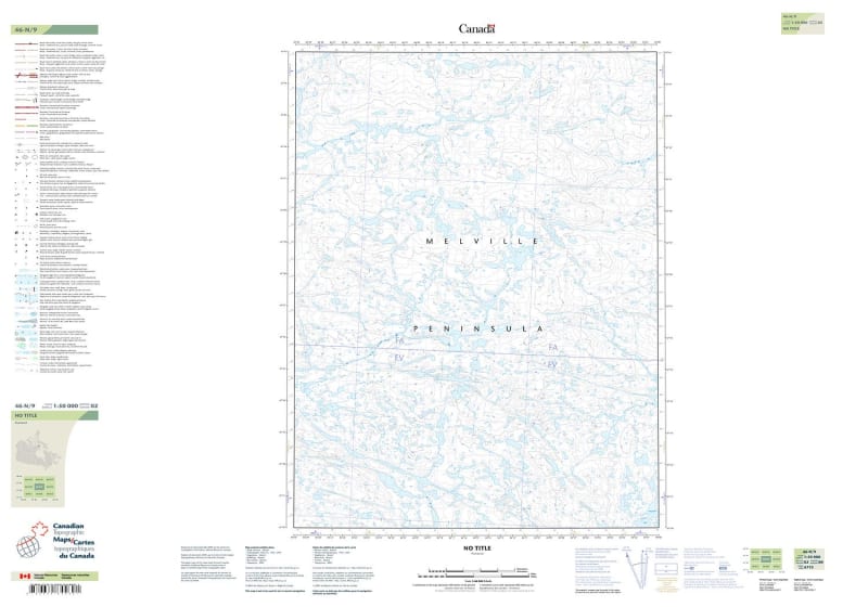 046N09 - NO TITLE - Topographic Map