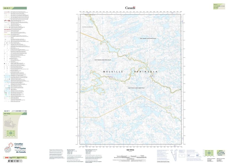 046O01 - NO TITLE - Topographic Map