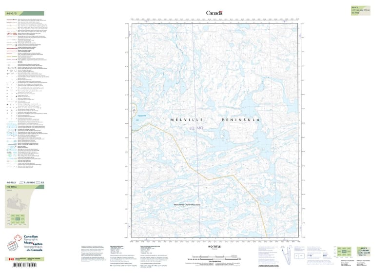 046O03 - NO TITLE - Topographic Map