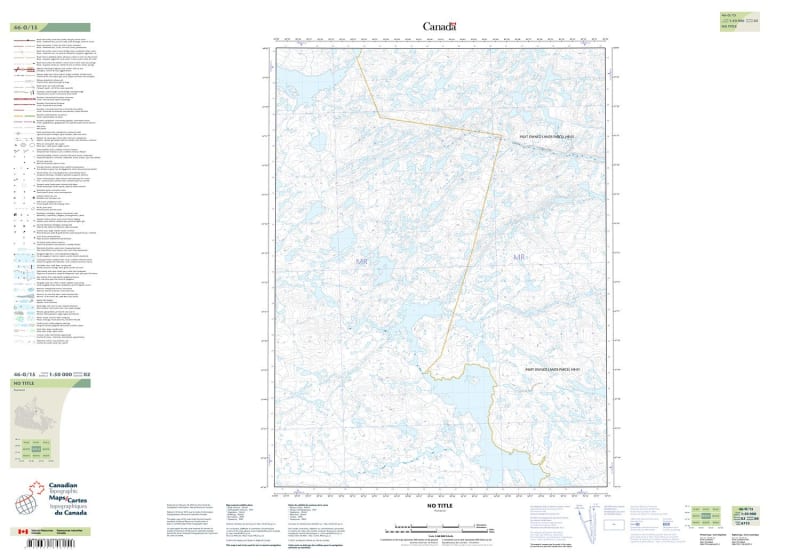 046O15 - NO TITLE - Topographic Map