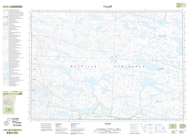 047C08 - NO TITLE - Topographic Map