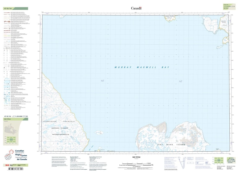 047D16 - NO TITLE - Topographic Map