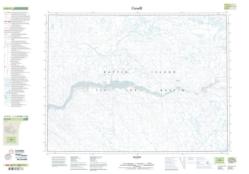 047E14 - NO TITLE - Topographic Map