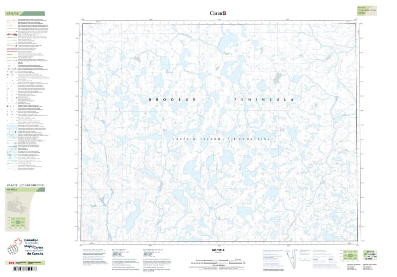 047G12 - NO TITLE - Topographic Map