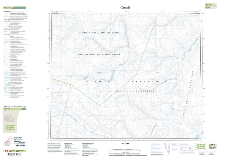 048A10 - NO TITLE - Topographic Map
