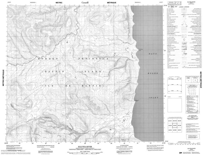 048D07 - KILUTEA RIVER - Topographic Map
