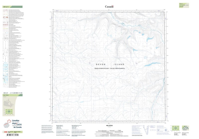 048G03 - NO TITLE - Topographic Map