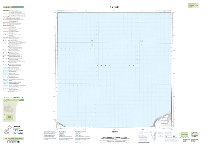 048G11 - NO TITLE - Topographic Map