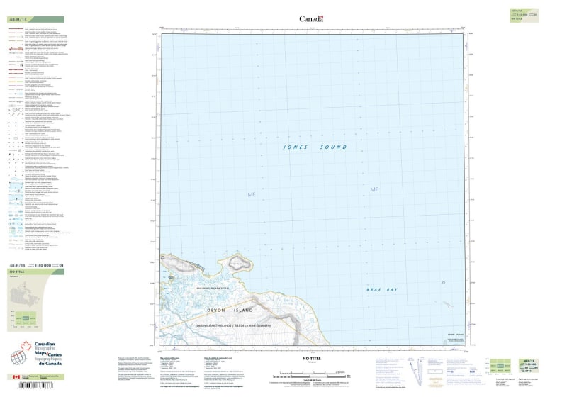 048H13 - NO TITLE - Topographic Map