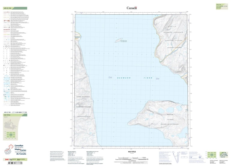049C10 - NO TITLE - Topographic Map
