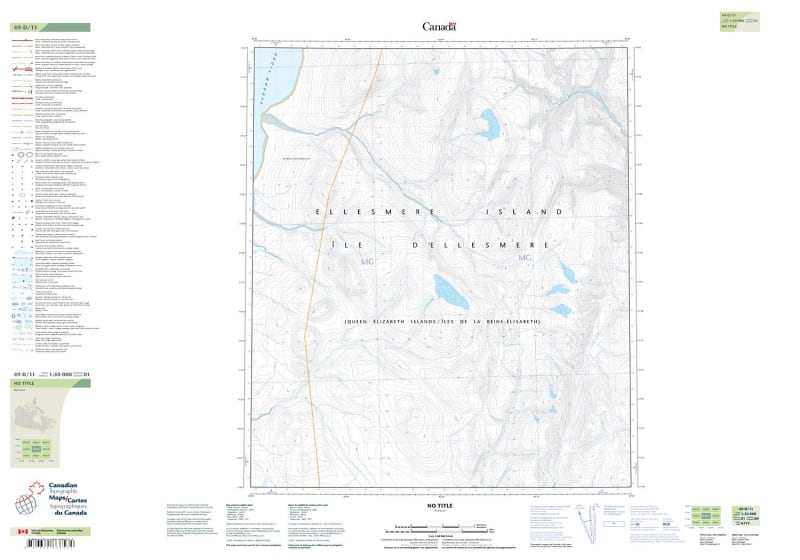 049D11 - NO TITLE - Topographic Map