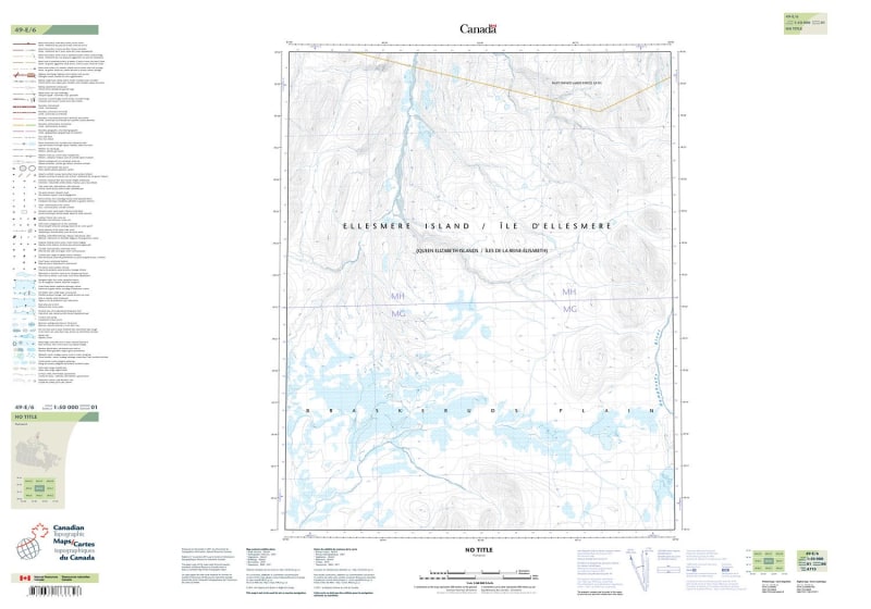 049E06 - NO TITLE - Topographic Map