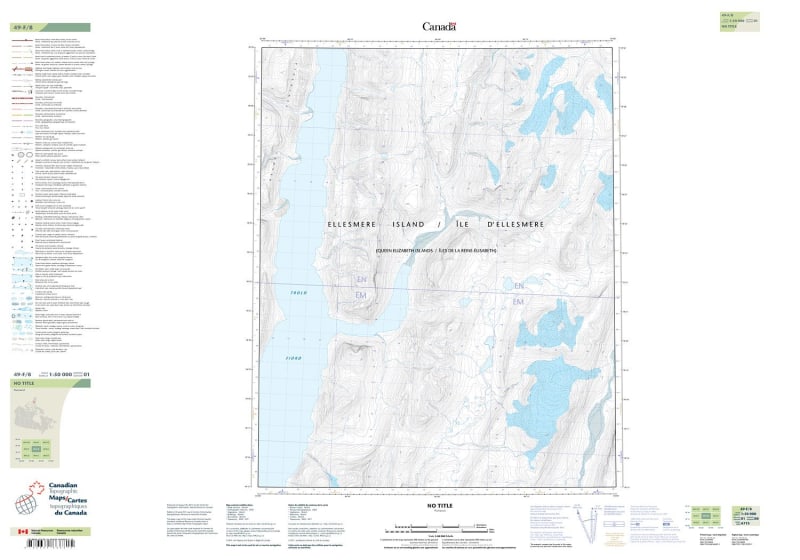 049F08 - NO TITLE - Topographic Map