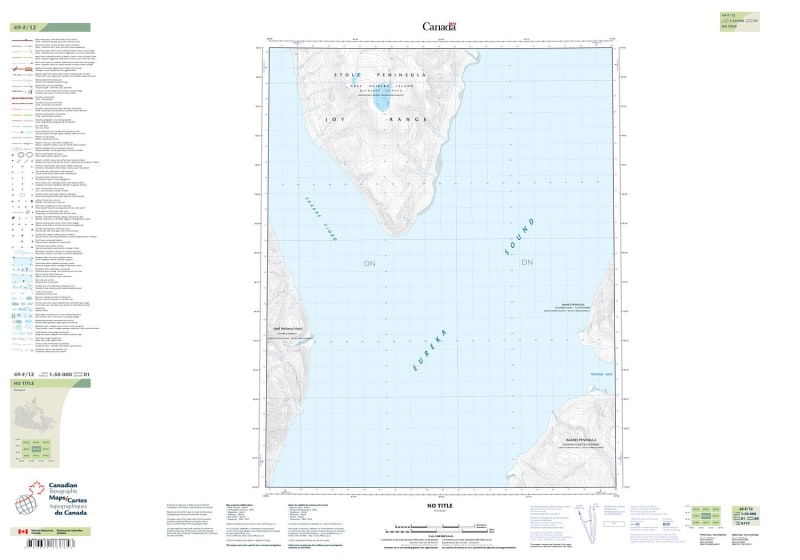 049F12 - NO TITLE - Topographic Map