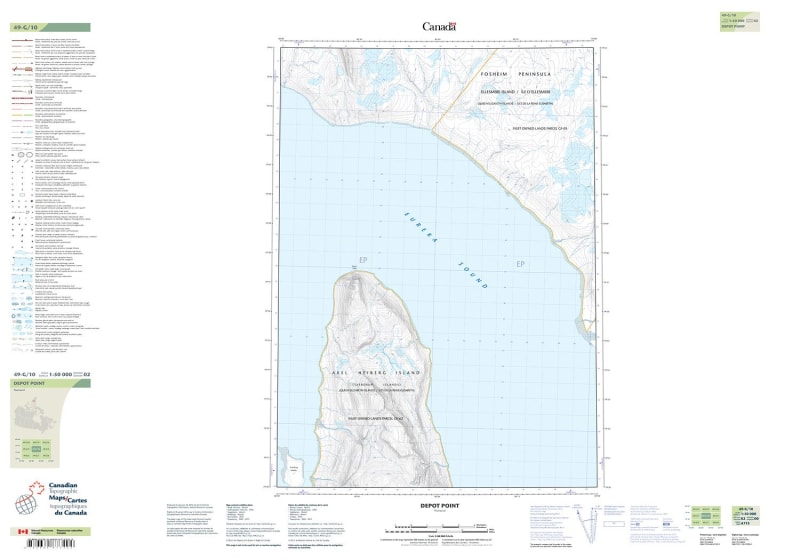 049G10 - DEPOT POINT - Topographic Map
