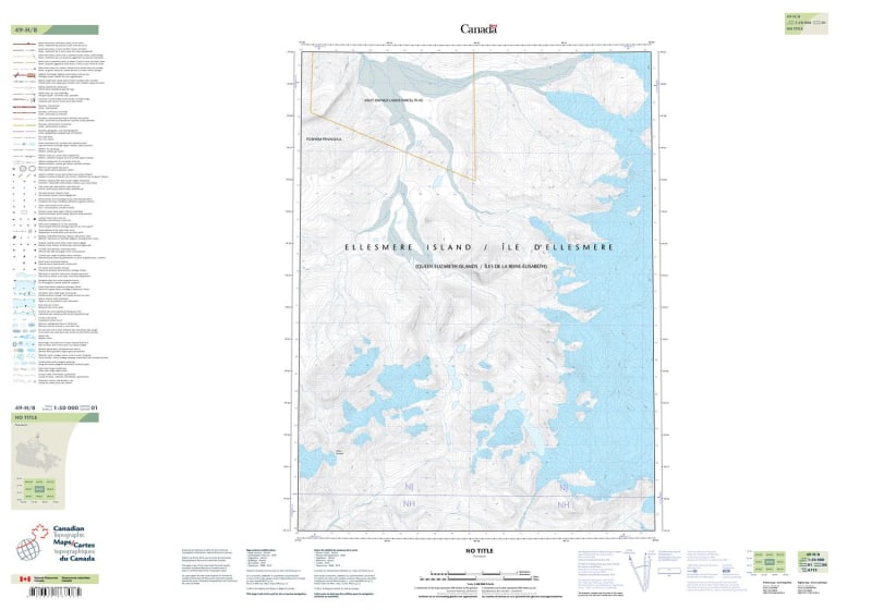 049H08 - NO TITLE - Topographic Map