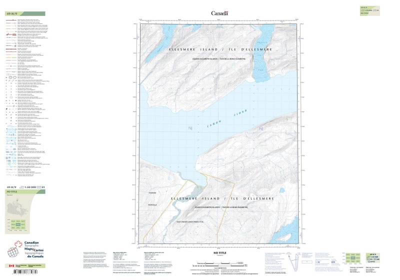 049H09 - NO TITLE - Topographic Map