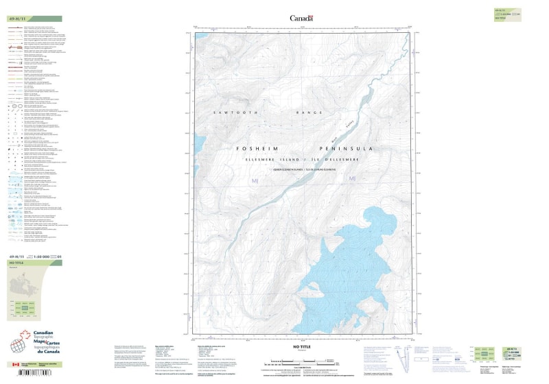 049H11 - NO TITLE - Topographic Map