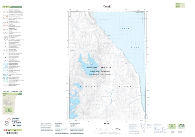 049H14 - NO TITLE - Topographic Map