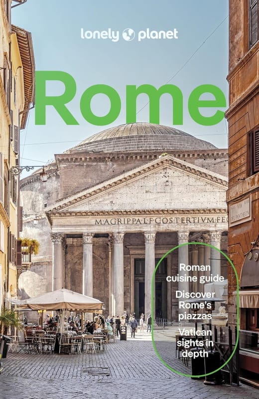 Planning a trip to Rome? Whether you are exploring the historic wonders of Ancient Rome, marveling at the art in Vatican City, or getting lost in the charming streets of Trastevere, this Lonely Planet travel guide is your essential companion. Known for it Planning a trip to Rome? Whether you are exploring the historic wonders of Ancient Rome, marveling at the art in Vatican City, or getting lost in the charming streets of Trastevere, this Lonely Planet travel guide is your essential companion. Known for it