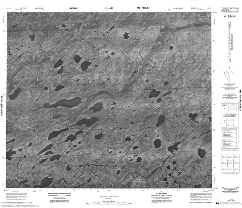 053I05 - NO TITLE - Topographic Map
