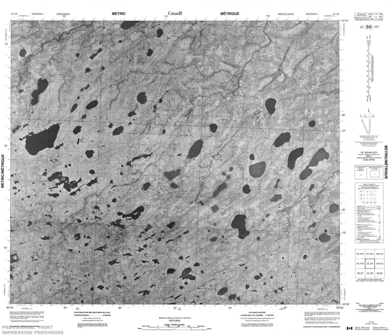 053J09 - NO TITLE - Topographic Map