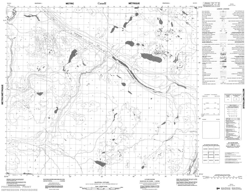 053O05 - NO TITLE - Topographic Map